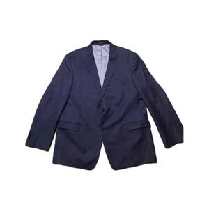 Tommy Hilfiger Suit Navy Blue in Wool 48 Chest Size, See measurements in slides
